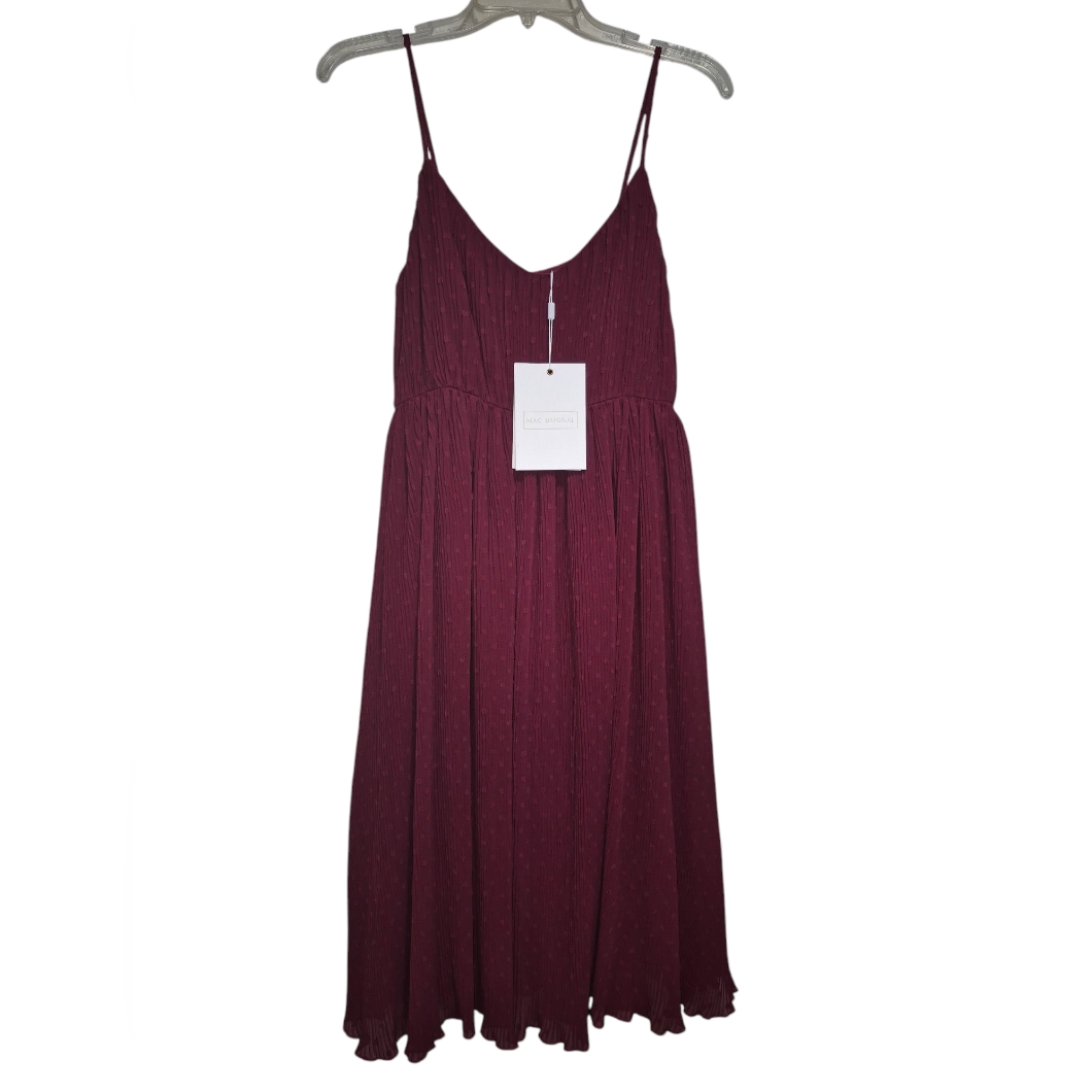 Mac Duggal 34508 Burgundy Nwt